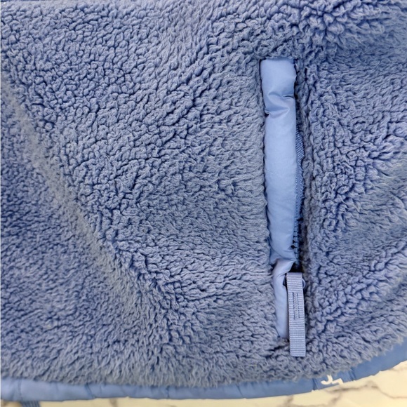 Joy Lab Quilted Sherpa Fleece Vest NWT Blue Puffer Athleisure Activewear L - Picture 6 of 9